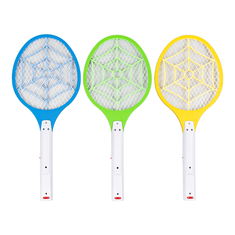 Baterai Asam Timbal 3 Warna FF-006Y 400mAh dengan Pemukul Nyamuk Listrik Steker