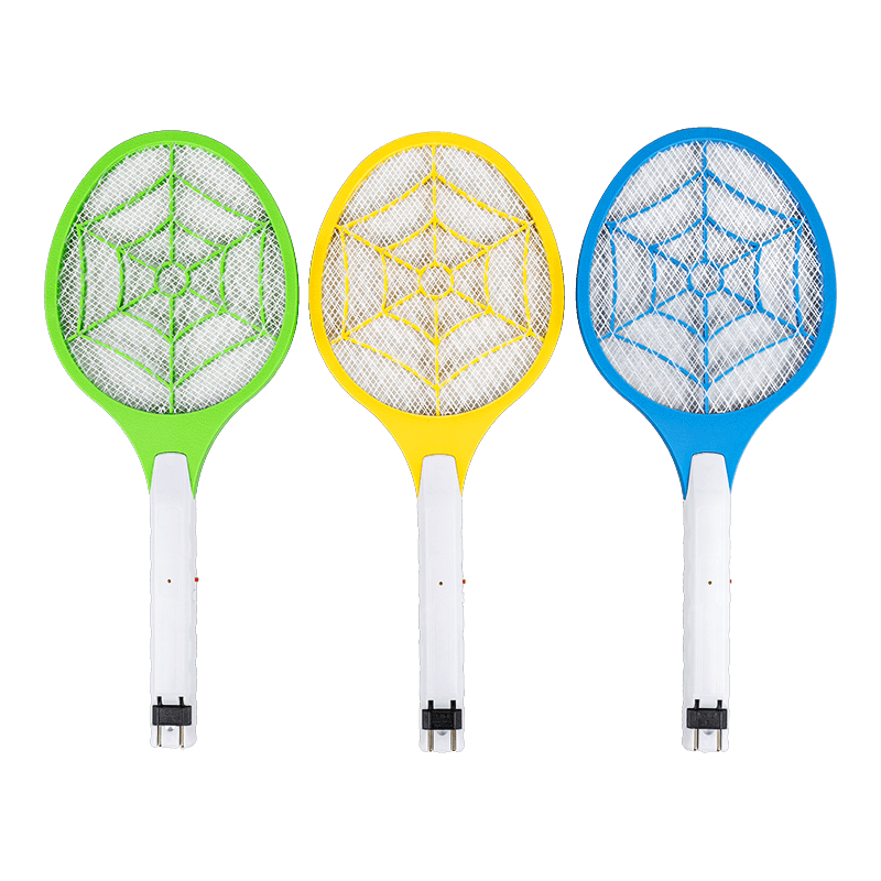 FF-007 Baterai Asam Timbal Steker Brasil 3 Warna Pemukul Nyamuk Listrik 400mAh